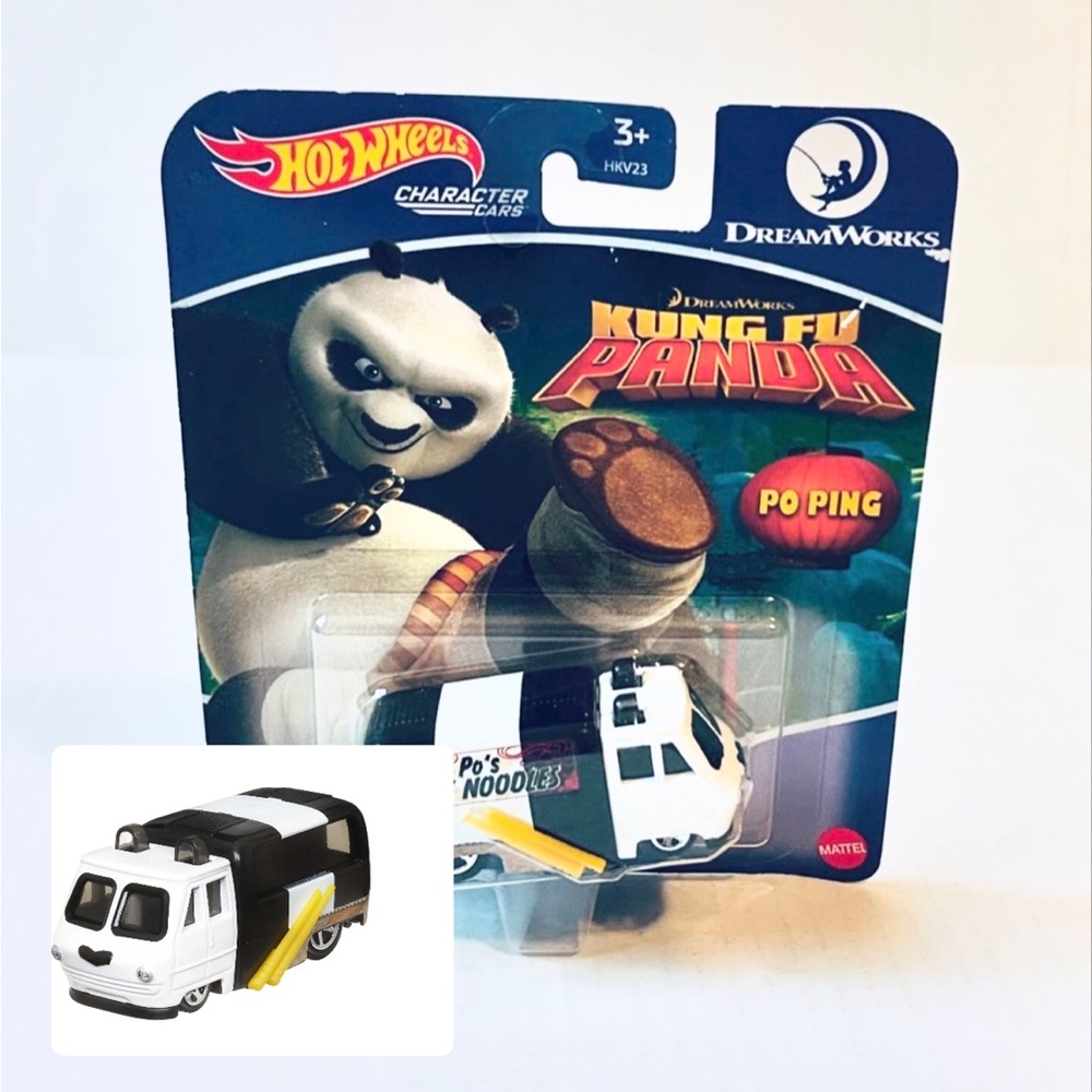 Hot Wheels Kung Fu Panda Character Car